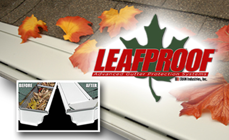 Upper Peninsula Seamless Gutter Systems with LeafProof, "Committed to Excellence!"