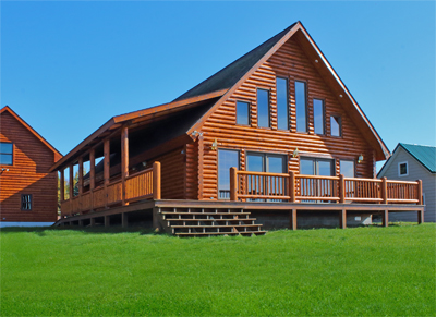 Log homes are custom designed and each will have their own distintive personality.  Working with nature, we create a true work of art that you can call home.  